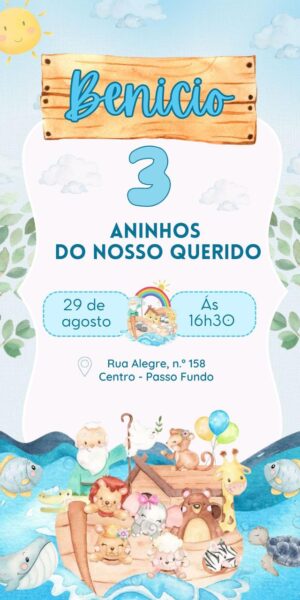 Convite Aniversário Infantil