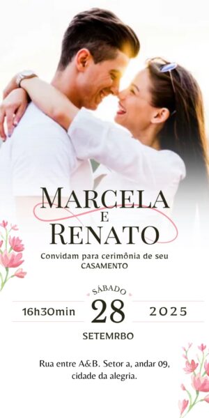 Convite Casamento