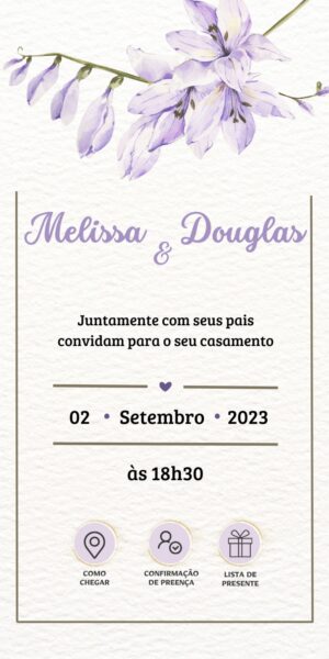 Convite Casamento Interativo